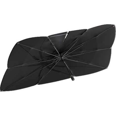 Parasol plegable para parabrisas de coche，protección UV y contra el calor，protección solar universal para SUV，monovolúmenes y turismos (1/2)