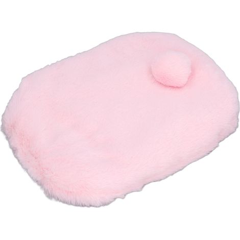 Tapis en peluche doux et chaud pour animaux de compagnie, idéal pour les chiens et les chats. Grand tapis de sécurité pour dormir, se détendre et jouer. Rose, taille S. (1/5)