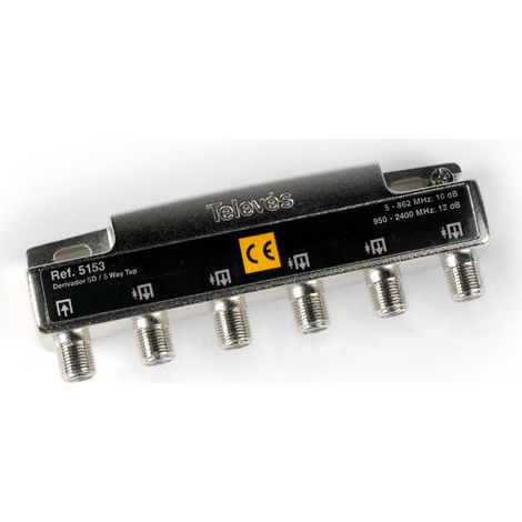 5D 5-2400Mhz 10/12dB F 5D TV-Splitter