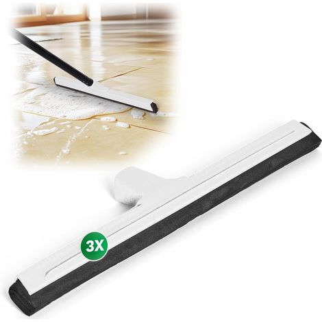 Raclette à eau Novaliv 3X raclette sol plastique 43 cm douche terrasse voiture raclette fenêtre raclette à eau professionnelle raclette fenêtre lèvre