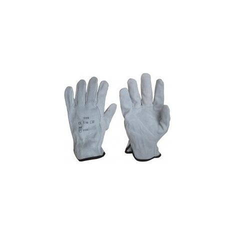 Guantes de manipulación de cuero completo - Outifrance