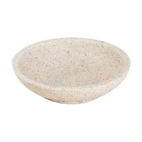 PORTE-SAVON AFRA Dimensions : Blanc mat D. 13 x h. 3,2 cm