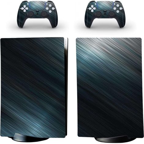 Adhesivo protector para PS5 para la consola Sony PS5 y 2 mandos Dualshock (0221 PS 5 - Edición Digital)