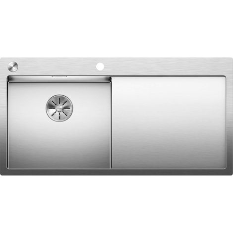 CLARON 5 S-IF Edelstahl Becken links (1/2)