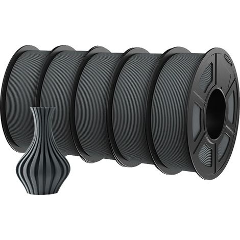 Filamento per stampante 3D, ecologico, alta qualità di stampa, HSMPETG 5Grigio (1/2)
