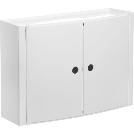 ARMARIO DE BAÑO HORIZONTAL BLANCO (1/2)