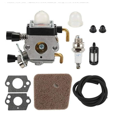 S-giant Kit de carburateur C1Q - S97 - Stihl HS45 FS38 FS45 FS46 FS8 - Avec capot de filtre à air (1/4)