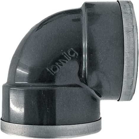 Coude à 90° en PVC-U 1/2" 30 x 28 x 14 mm, tuyau d'irrigation goutte à goutte 10 bars 01KD140035 (1/2)