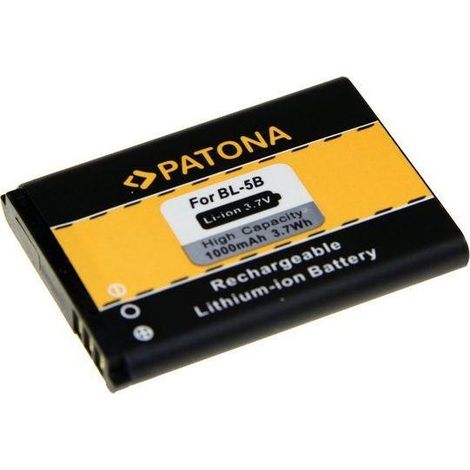 Batterie Patona BL-5B 1000mAh 3,7V Li-Ion