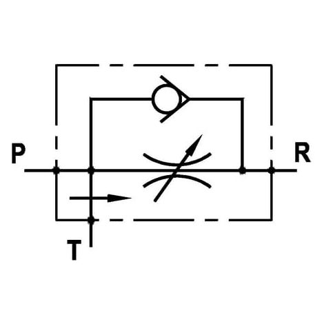 Regolatore di flusso 3 vie FLUIDPRESS FPRFU34R (1/5)