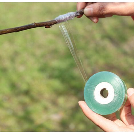 4 Rollen selbstklebendes Stretch-Veredelungsband (2 cm x 100 m) für den Gartengebrauch