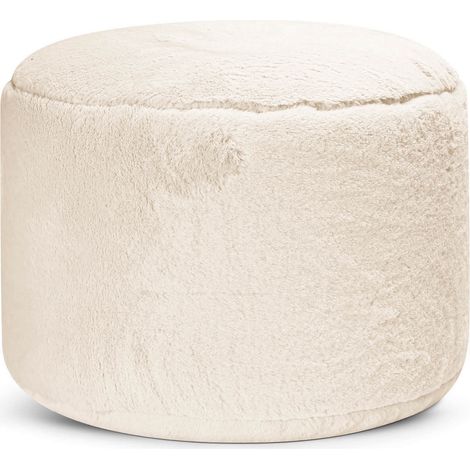 [GEBRAUCHT] B-Ware Mokebo Pouf Aus Kunstfell 'Der Flauschige', Flauschiger Fußhocker Oder Sitzpouf