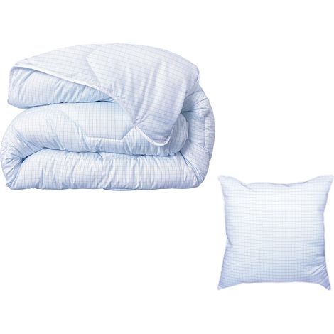 Set piumino 140x200cm + 1 guanciale 60x60cm Protezione totale contro gli acari - ANGE GARDIEN di DODO (1/5)