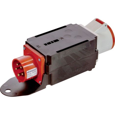 as-Schwabe Adapter MIXO mit Phasenw. 16A Phasenw. auf 32A Dose