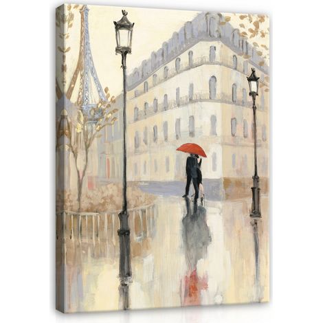 Peinture tour eiffel paris pour salon toile 120x80 (1/3)