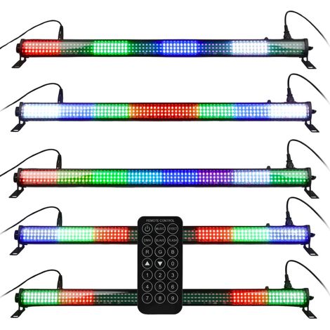 LIGHT4ME Wash BAR, bande lumineuse LED LED RGB SMD5050 240/8 IR, éclairage mural décoratif 240 x 1,5 W (1/5)