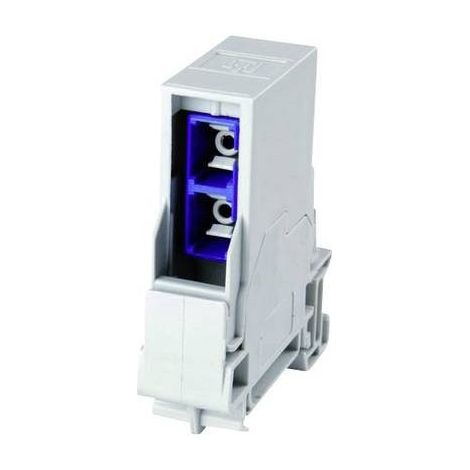 Telegärtner Telegärtner Presa di collegamento IP44, CAT 6a H82000A0014 Guida di supporto DIN Grigio 1 pz. (1/2)
