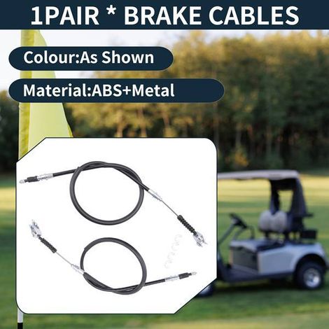 1 pair of 102022101 1019907 is suitable for Club Car DS 2000-up brake cables.