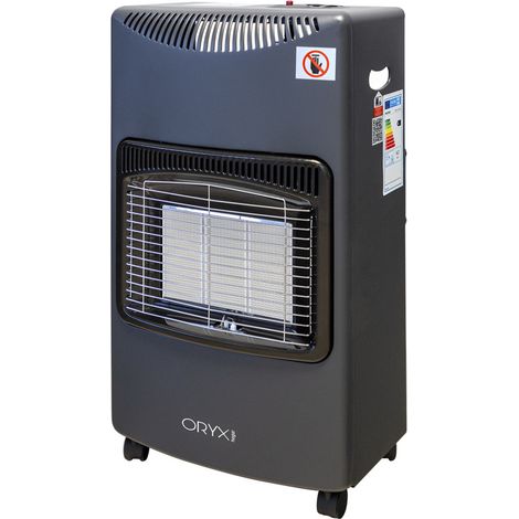 Estufa Gas Infrarroja Ceramica 4,5 Kw. 3 Potencias, Con Ruedas, Encendido Piezo-Electrico