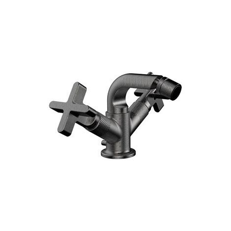 Gessi Inciso+ Bidet-Einhebelmischer, mit Ablaufgarnitur 1 1/4,