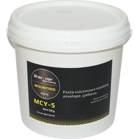 Pasta gialla per montaggio pneumatici 5 kg MCY-5 Breckner Germany (1/4)