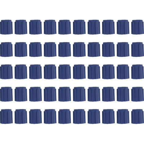 Ventilkappe für Klimaanlagen, 50 Stück, kratz- und korrosionsbeständig, Abdeckung für den Ladeanschluss von automatischen Klimaanlagen. (1/5)