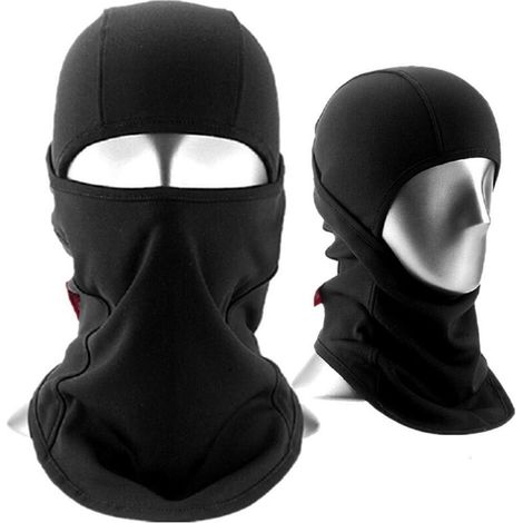 Cagoule de Moto Cyclisme Vélo Homme Femme Balaclava Ski VTT Mask Tour de Cou Moto Cyclisme Tour de Cou(une pièce) (1/5)