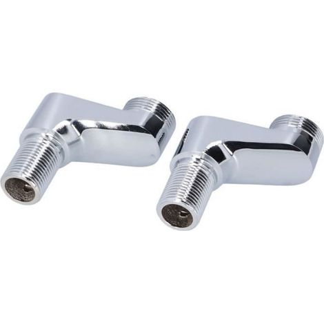 Adaptateur de robinet de douche à bras oscillant G1/2 vers G3/4 pour salle de bain, raccord de douche universel pour installation de baignoire et lavabo (1/4)