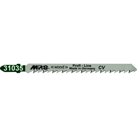 Hoja sierra calar MPS Cromo Vanadio 6 TPI para cortes en madera de 6 a 70 mm