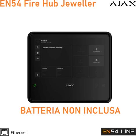 135975 - Fire & Life Safety EN54 - EN54 Fire ReX Jeweller - couleur white - Ajax fire & life safety EN54