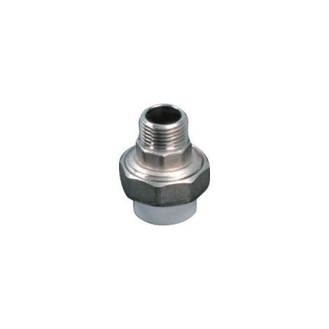 Unión 3 piezas PPr RM - GEORGE FISCHER Medidas: Ø20mm x 3/4"