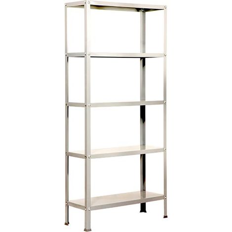 Simonrack Scaffale modulare bianco in metallo 5 livelli (1/3)