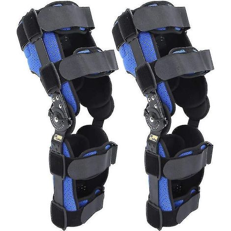 Genouillère de soutien réglable et respirante, stabilisatrice de genou, protection de jambe, orthèse à sangle fixe pour entorse du genou, protection arthritique - Jambe gauche (1/5)