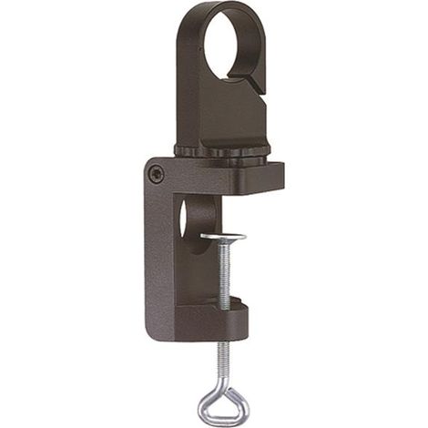 wolfcraft Soporte de taladrocombinado y giratorio I 4802000 I Práctico soporte para taladros en posición horizontal y vertical I Para colocar en banco de trabajo o mesa y utilizar