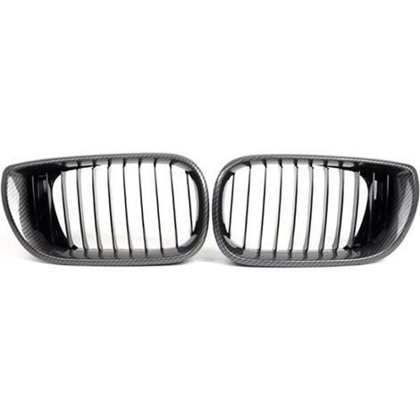 1 pair of 51137030545 51137030546 are suitable for the air intake grille of 02-05 BMW E46. (1/4)