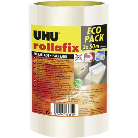 UHU Rollafix 33885 Klebeband Transparent 3 St.