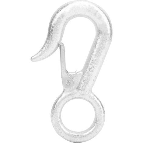 Élingue de levage 1000 lb, crochet grande ouverture en acier allié, accessoire de manutention robuste, pièce de gréement (1/5)