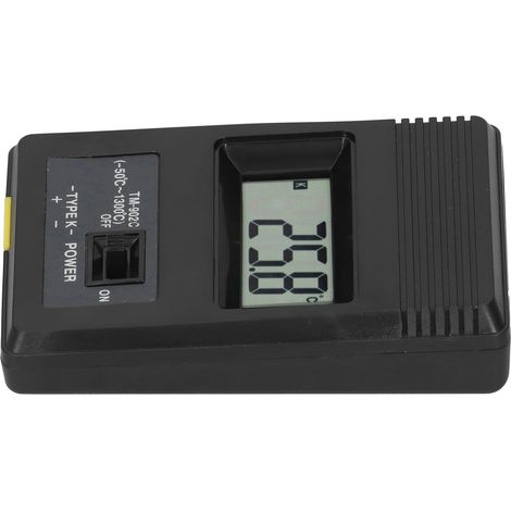 Thermomètre numérique à écran LCD, outil de mesure environnementale TM902C (1/5)