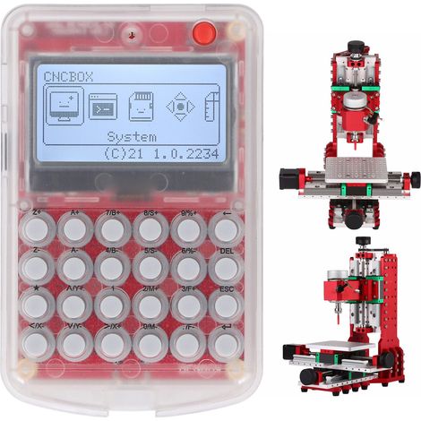 Offline-Steuerung für 3-Achs-CNC-Graviermaschine mit 4 Tasten, Bildschirm und großem Display (24 Tasten) (1/5)