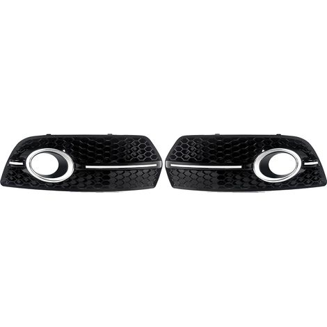Rejilla para faros antiniebla, plástico ABS resistente, compatible con el modelo Audi Q5 estándar, como se muestra en la imagen. (1/2)