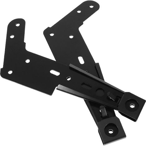 Deux connecteurs universels pour canapés : clips métalliques robustes pour la quincaillerie des meubles, compatibles avec les canapés deux places, les fauteuils inclinables et les chaises longues. (1/5)
