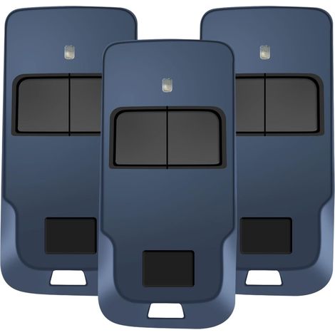 Ersatzfernbedienung für Mitto 2, 2-Kanal-Fernbedienung (433,92 MHz). Kompatibel mit Mitto Cool C2, MITTO COOL C4 und MITTO 4 (3er-Pack). (1/5)
