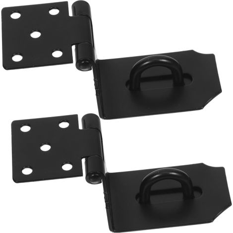 Lot de 2 verrous sécurité en acier inoxydable pour portes (1/5)