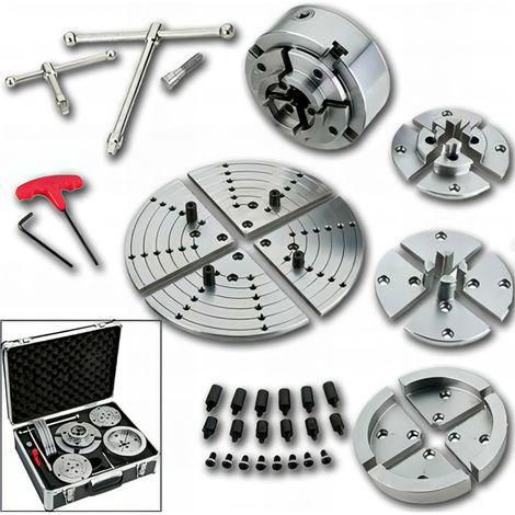 Coffret mandrin 4 mors + accessoires (1/5)