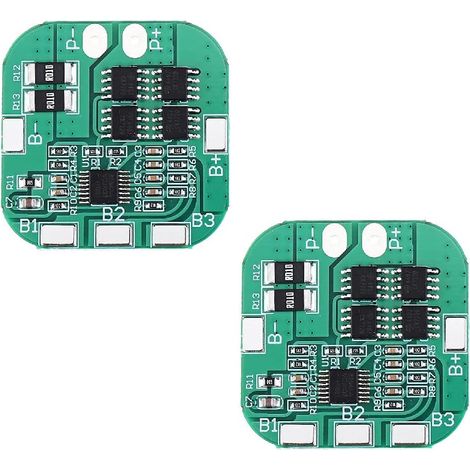 2 pièces 4S 14.8V 16.8V 20A li-ION BMS PCM Carte de Protection de Batterie pour Batterie au Lithium 18650 (1/5)