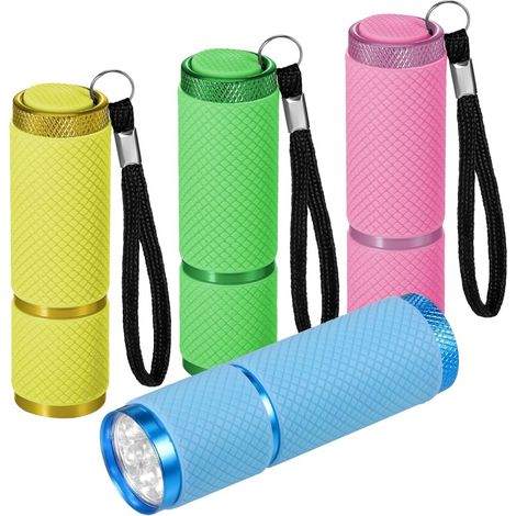 dirigélampe de poche -petit -étanche -Adapté aux activités de plein air et au camping - 4ensemble de pièces (1/5)