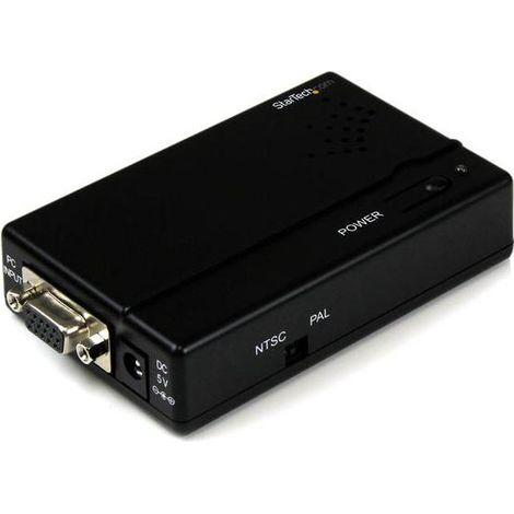 Adattatore VGA Startech VGA2VID Nero (1/5)