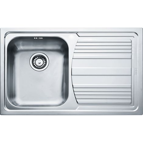 Franke LLL 611. Tipo di lavello: Lavello montato su piano, Forma del lavandino: Rettangolare, Materiale del lavandino: Acciaio inox. Larghezza: 500 mm, Profondità: 790 mm, Larghezza ... - 101.0086.232 (1/2)