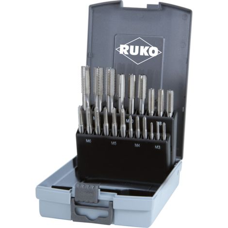 RUKO Jeu de filières et de tarauds DIN 352 M3-M12 ( 8000422357 ) (1/5)