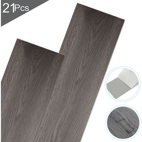 Wolketon ca.2m² Vinylboden Eiche Night Oak Selbstklebend Night Oak